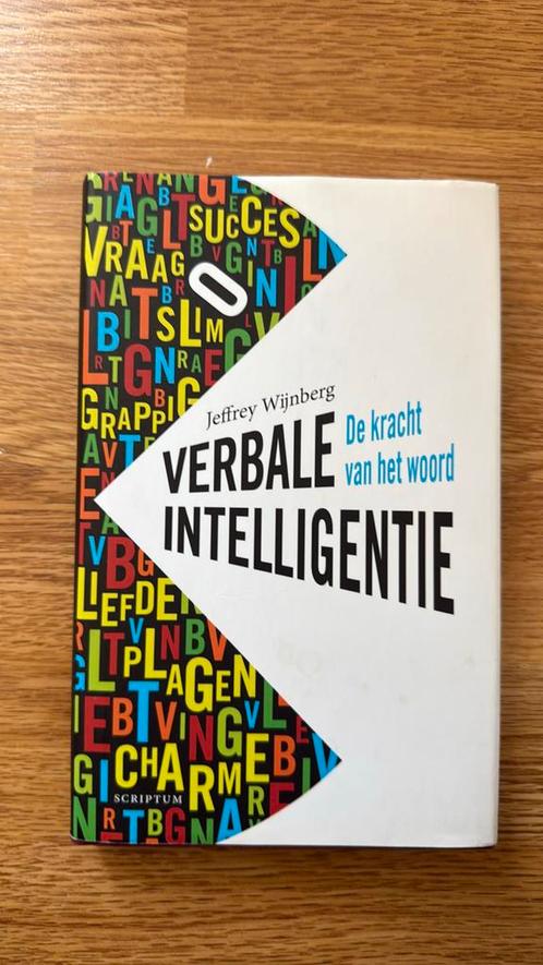 Jeffrey Wijnberg - Verbale intelligentie, Boeken, Psychologie, Zo goed als nieuw, Ophalen of Verzenden