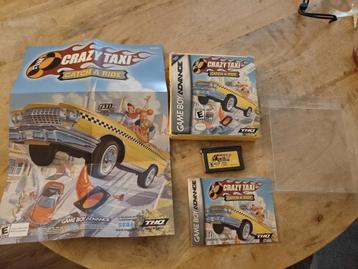 Crazy Taxi Catch a ride Gameboy advance CIB  beschikbaar voor biedingen