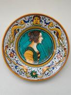 Deruta Italië - Groot majolica wandbord!, Antiek en Kunst, Ophalen of Verzenden