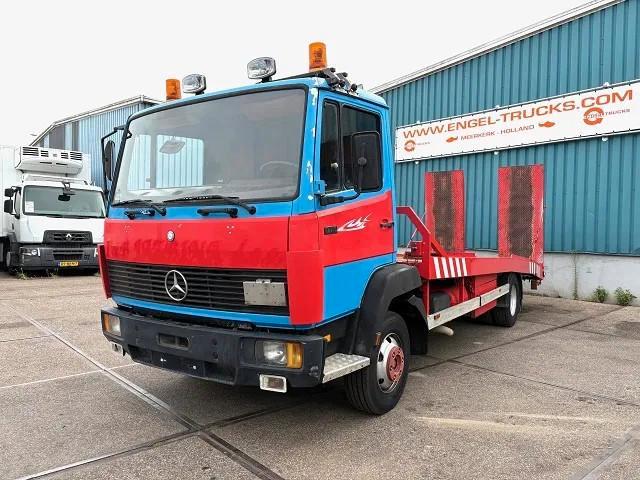 Mercedes-Benz LK 814 RECOVERY TRUCK / CAR-MACHINE TRANSPORTE, Auto's, Vrachtwagens, Bedrijf, Te koop, Radio, Verwarmde buitenspiegels