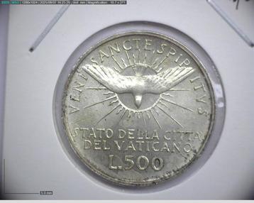 Vaticaanstad. 500 Lire 1963. FDC beschikbaar voor biedingen