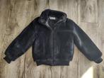 Prachtige zwarte faux fur winterjas van H&M, 146. Fluffy jas, H&M, Meisje, H&M, Ophalen of Verzenden