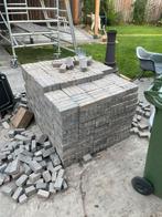 Metro trommelsteen 20x5x7cm, Tuin en Terras, Tegels en Klinkers, Ophalen, Zo goed als nieuw, Beton, Klinkers