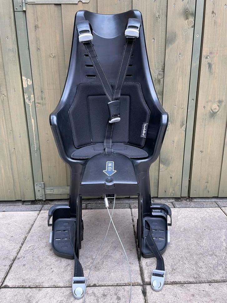 Bobike fiets-achterzitje. Exclusive maxi, Fietsen en Brommers, Fietsaccessoires | Fietsstoeltjes, Zo goed als nieuw, Ophalen