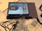 Sony MZ-R35 MiniDisc Walkman, boekje, orgineel tasje, lader, Ophalen of Verzenden, Walkman