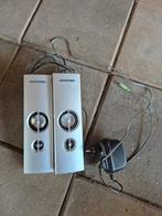 Medion MD42347 Multimedia Active Luidsprekers, Gebruikt, Minder dan 60 watt, Front, Rear of Stereo speakers, Ophalen