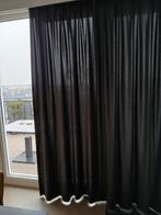 Overgordijnen antraciet (7.60 meter in 4 delen), Huis en Inrichting, Ophalen, Gebruikt, 200 cm of meer, 200 cm of meer