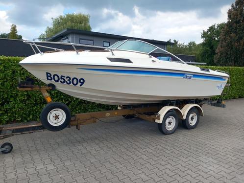 PRACHTIG boot ALMAR 190 CUDDY NETTE BEKLEDING INRUIL MOGELI, Watersport en Boten, Speedboten, Gebruikt, 3 tot 6 meter, Benzine
