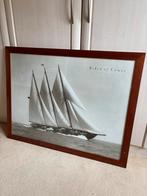 Foto zeilschip Beker of Cowes, Ophalen, 1980 tot heden, Zo goed als nieuw, Overige onderwerpen