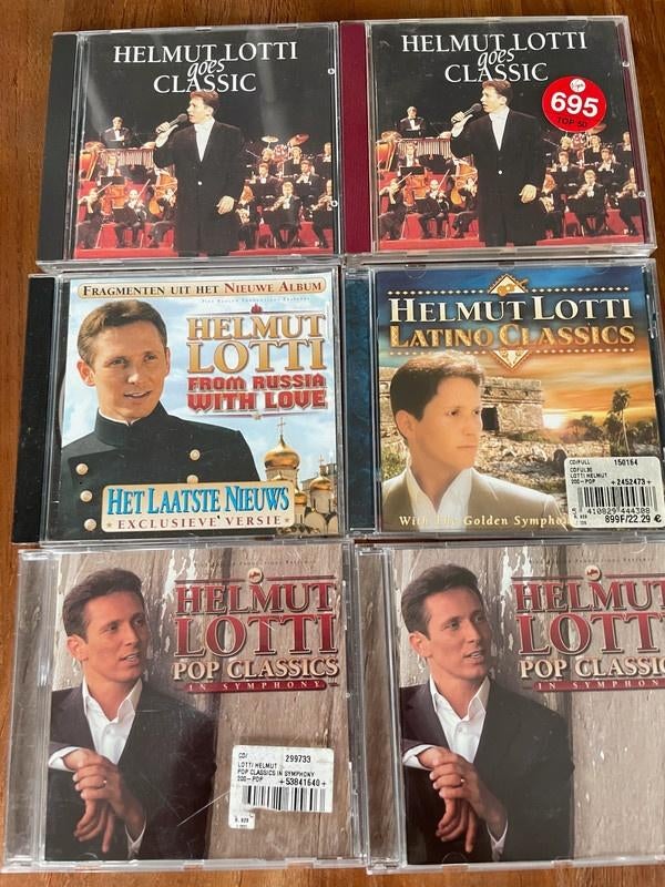 CD'S Helmut Lotti, Ophalen of Verzenden, Classicisme, Zo goed als nieuw, Overige typen