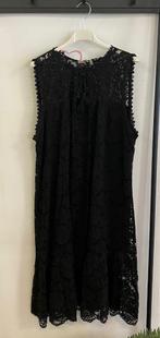 Super mooi kanten jurkje met tricot onder jurkj maat t/m 48, Maat 46/48 (XL) of groter, Zo goed als nieuw, Onder de knie, Verzenden