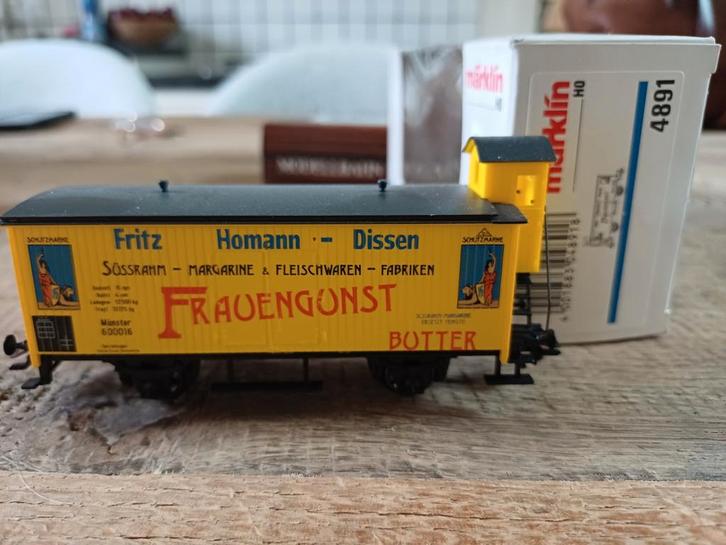 Märklin H0 4891 Goederenwagon "Frauengonst", Hobby en Vrije tijd, Modeltreinen | H0, Zo goed als nieuw, Wagon, Wisselstroom, Märklin