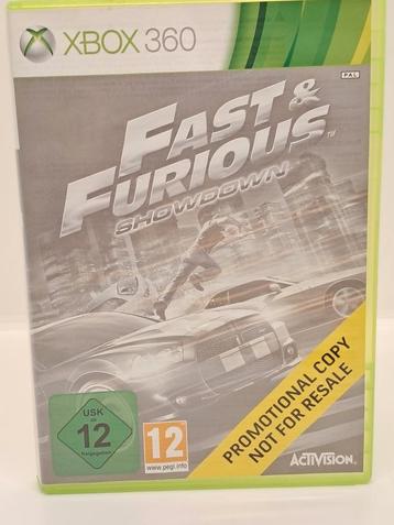 Xbox 360 fast & furious showdown, promotional copy