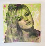 Brigitte Bardot, prachtig exclusief werk (75 x 75 cm), Ophalen of Verzenden