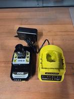 Ryobi snellader RC18120 + accu 2.0ah 18V, Ophalen of Verzenden, Nieuw