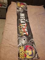 Zwarte cross banner, Ophalen of Verzenden, Zo goed als nieuw
