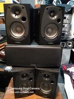 INFINITY FULL SET 4 SPEAKERS 1 CENTER. SOUNDS BRILIANT., Overige merken, Ophalen of Verzenden, Zo goed als nieuw