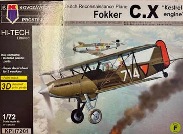 Coelianmodels, KP 7201, Fokker C.X NL Decals, 1/72 € 24,99 beschikbaar voor biedingen