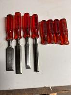 4 Nooitgedagt beitels plus 4 losse handgrepen, Ophalen of Verzenden