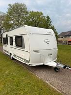 Fendt Saphir 515 SG Airco Mover GO2 DWT voortent all seasons, Caravans en Kamperen, Caravans, Vast bed, Rondzit, 7 tot 8 meter