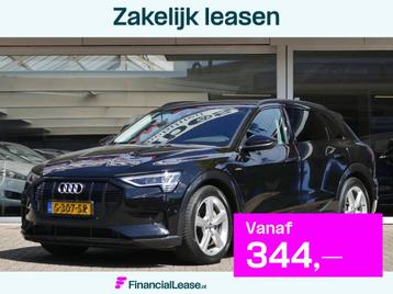 Audi e-tron 55 quattro advanced 95 kWh | panoramadak | leer  beschikbaar voor biedingen