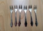 6 vintage gebaksvorkjes, Ophalen of Verzenden