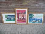 paul ambille litho paarden, Ophalen