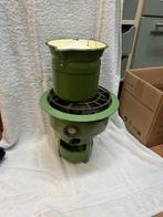 Emaille groene petroleumstel kooktoestel, Ophalen of Verzenden