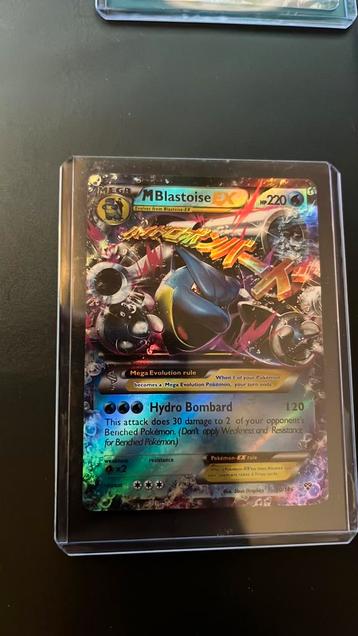 M Blastoise EX – €20 (Goede staat) beschikbaar voor biedingen