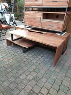 2 delig tv meubel - salontafel - sidetable, Nieuw, 150 tot 200 cm, Minder dan 100 cm, 25 tot 50 cm