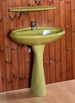 Vintige Sphinx wasbak Groen, Huis en Inrichting, Ophalen, Zo goed als nieuw, Wasbak of Wastafel