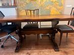 Robuuste klooster tafel 180x90x78 cm, Huis en Inrichting, Ophalen, Gebruikt, 200 cm of meer, 50 tot 100 cm