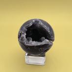 Zwarte Sfaleriet Druzy Geode Bol – 213 gram, Ophalen of Verzenden, Zo goed als nieuw