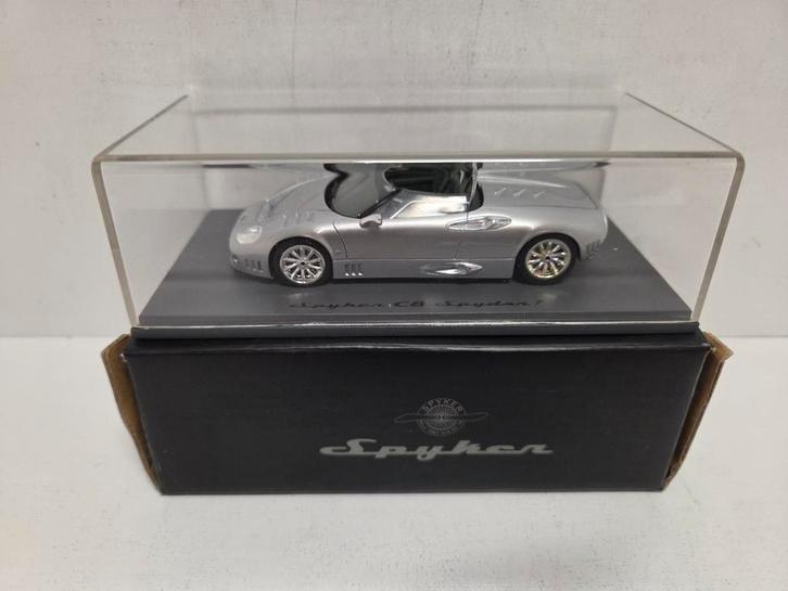 Replicars Spyker C8 Spyder T 1:43, Hobby en Vrije tijd, Modelauto's | Overige schalen, Zo goed als nieuw, Auto, Ophalen of Verzenden