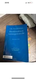 Hoofdstukken vermogensrecht - Nieuwenhuis (dertiende druk), Boeken, Ophalen of Verzenden, Alpha, Gelezen, WO