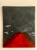 Schilderij Vulkaan, Ophalen of Verzenden