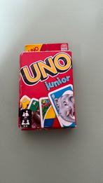 Uno junior, Hobby en Vrije tijd, Gezelschapsspellen | Kaartspellen, Ophalen of Verzenden, Zo goed als nieuw