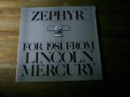 Zephyr [ Zephijr ] Ford / Lincoln / Mercury, Boeken, Auto's | Folders en Tijdschriften, Zo goed als nieuw, Ford, Verzenden