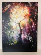 Metalen schilderij, Ophalen