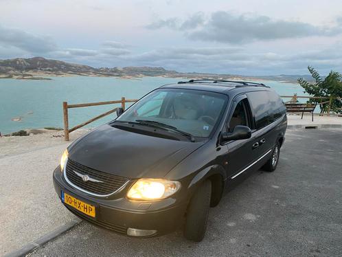Chrysler Grand Voyager 3.3 I 128KW 2002 Grijs, Auto's, Chrysler, Particulier, Grand Voyager, ABS, Airconditioning, Boordcomputer