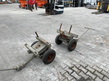 transportkar met draaiplateau voor langen balken  beschikbaar voor biedingen