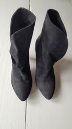 Mooi Manfield zwart suede Laarsje, Ophalen, Zo goed als nieuw, Zwart