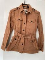 SCOTCH SODA ANSTERDAM BLAUW BLAZER JAS BRUIN MAAT XS 36, Ophalen of Verzenden, Zo goed als nieuw, Maat 34 (XS) of kleiner, Bruin