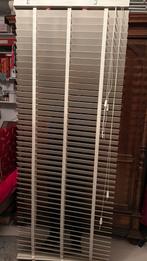 Luxaflex Houten Jaloezie 80x215cm, 200 cm of meer, Wit, Zo goed als nieuw, 50 tot 100 cm