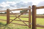 33. Houten poort | landhekken | weidepoorten, Ophalen of Verzenden, Nieuw, Hout, Tuinhek