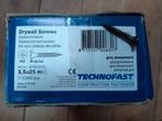 Gipsschroeven 3,5x25 mm Technofast, Ophalen of Verzenden, Nieuw, Minder dan 50 mm