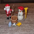 Playmobil 4890 Kerstman met sneeuwpop., Kinderen en Baby's, Speelgoed | Playmobil, Ophalen of Verzenden, Gebruikt