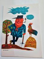 KLM Menukaart Jaren 50 Amsterdam-Mexico, Ophalen of Verzenden