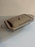 Verzilverde Marimex ovenschaal, Ophalen of Verzenden, Gebruikt, Overige typen