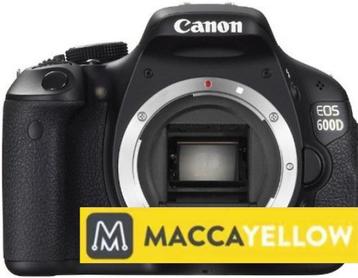 Canon EOS 600D met garantie beschikbaar voor biedingen